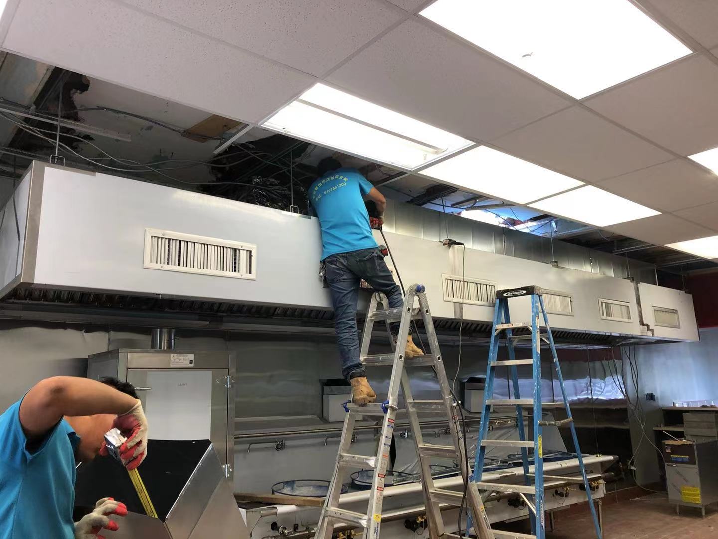 Chinese style commercial kitchen hood